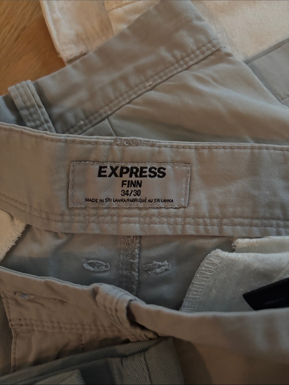 Express Camden Men's Chinos in Tan - Picture 3 of 3